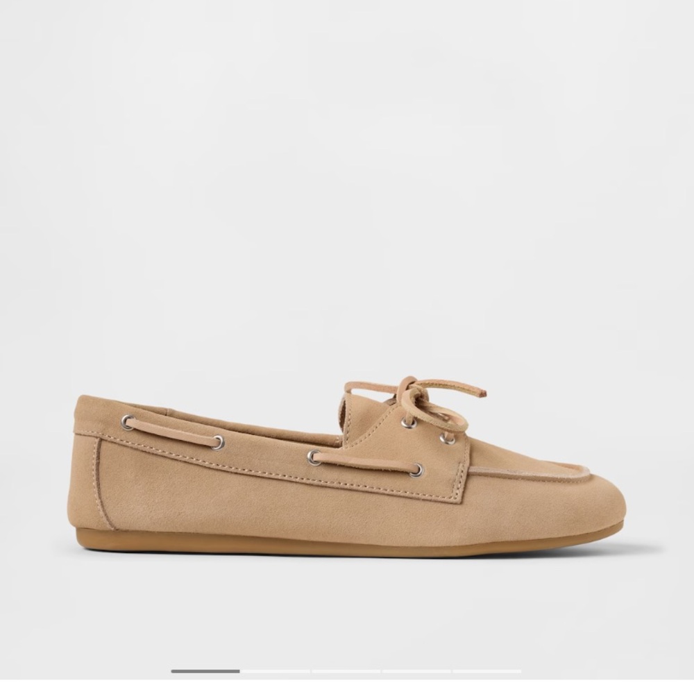 GAP Suede Boat Shoes NWT